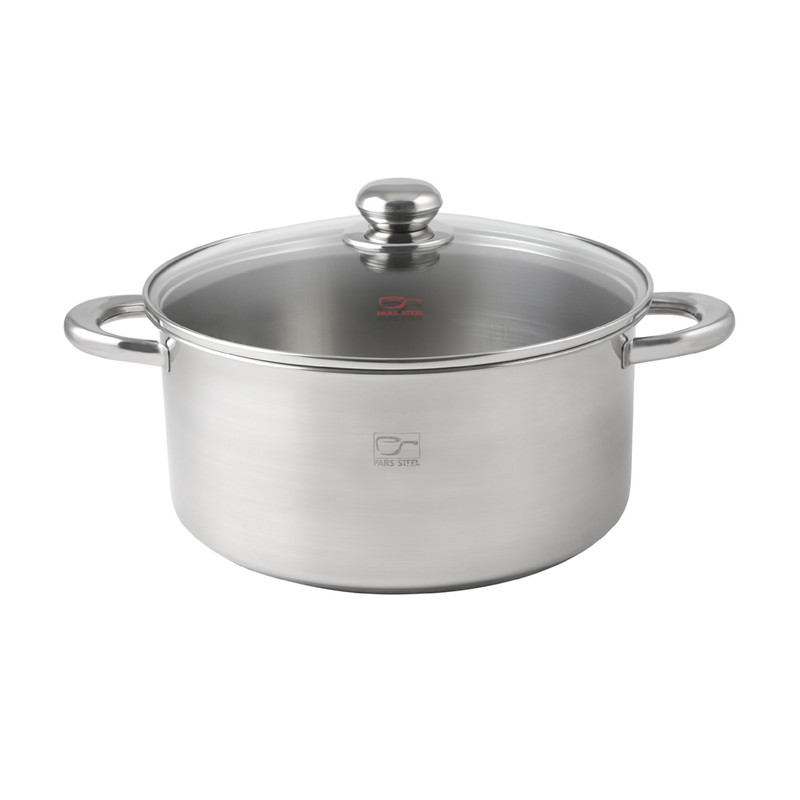 قابلمه پارس استیل مدل سه لایه کد 180 سایز 18